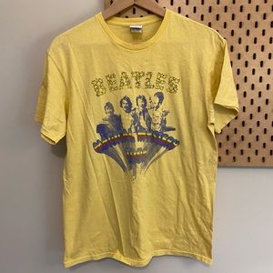 The Beatles Magical Mystery Tour Yellow Shirt